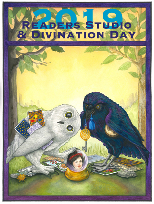 The Readers Studio: April 26-28, 2019 &mdash; 3 days of intense Tarot learning and fun for Tarot Enthusiasts! Plus an all-day Divination Day conference on Thursday, April 25th. Produced by The Tarot School.