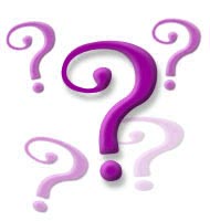 question marks